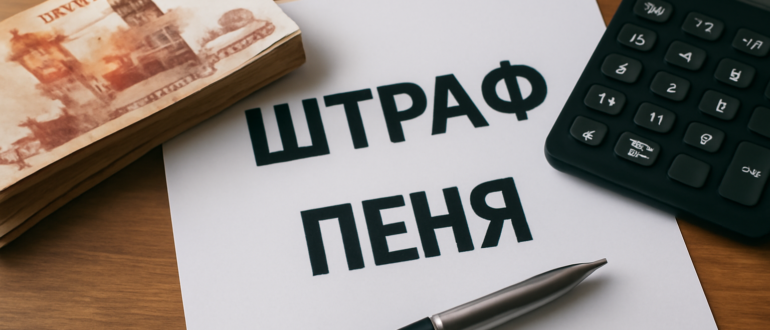 Отличие штрафа от пени: определения, расчет, взыскание