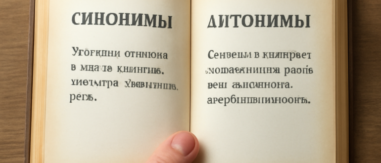 В чём разница между синонимами и антонимами? Отличие и примеры
