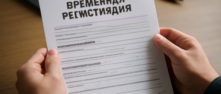 Временная регистрация в 2026: документы, сроки, порядок